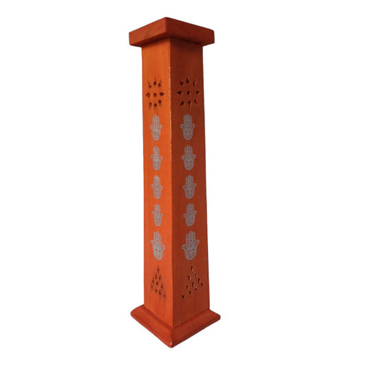 INCENSE ORANGE HAMSA HAND ASH TOWER