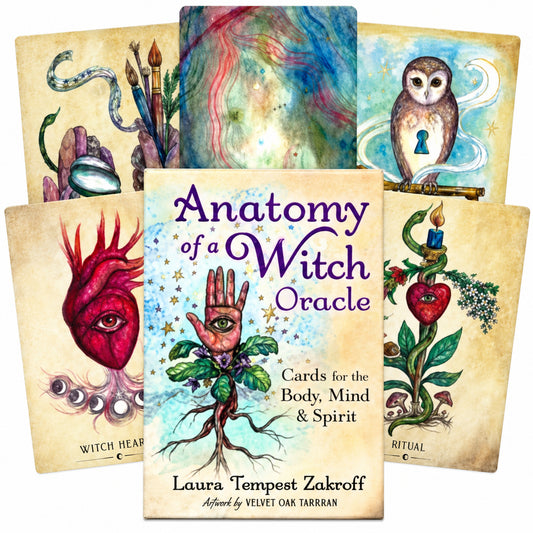 ANATOMY OF A WITCH ORACLE CARDS - DIVINATION