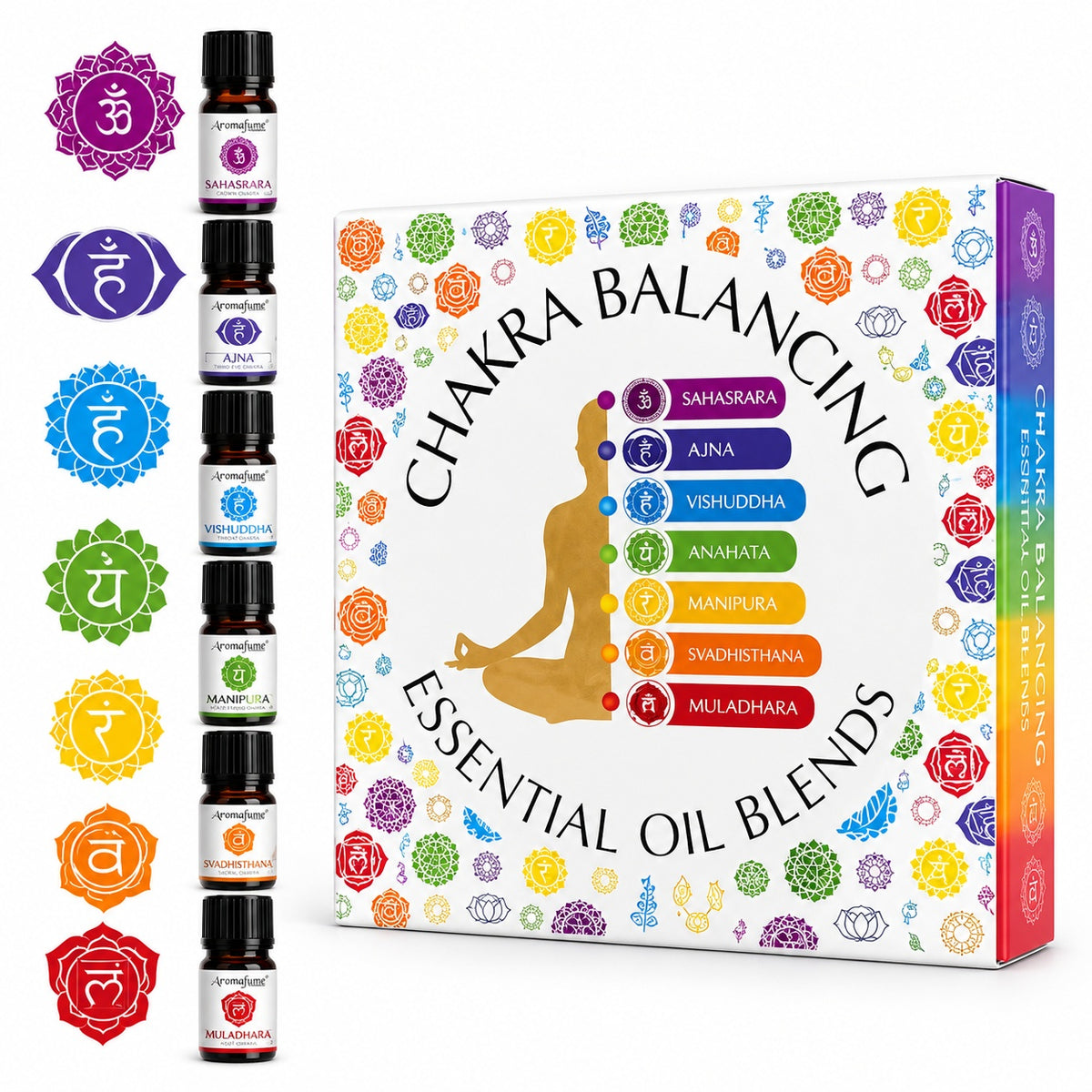 CHAKRA BALANCING ESSENTIAL OIL BLENDS SET
