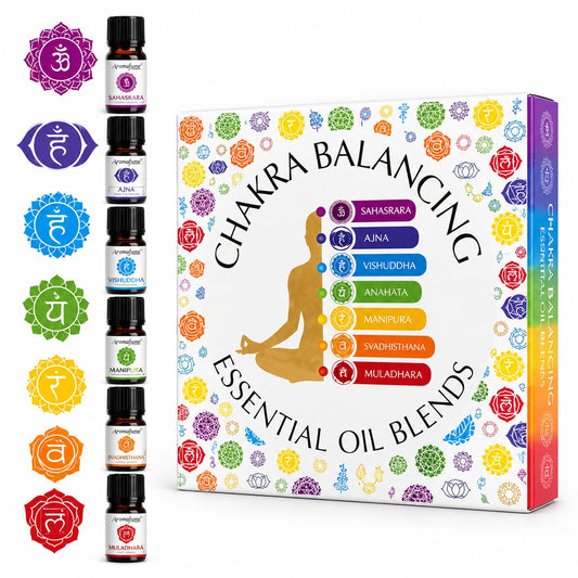 CHAKRA BALANCING ESSENTIAL OIL BLENDS SET