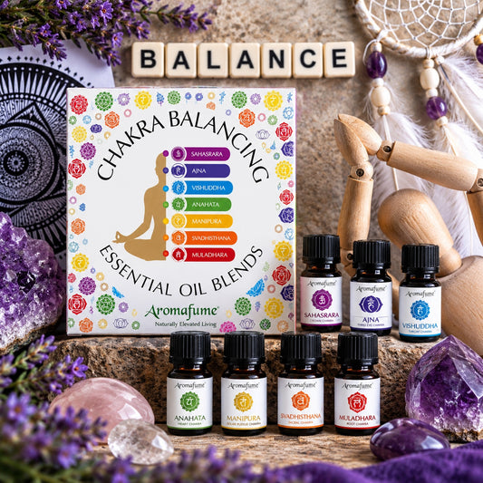 CHAKRA BALANCING ESSENTIAL OIL BLENDS SET