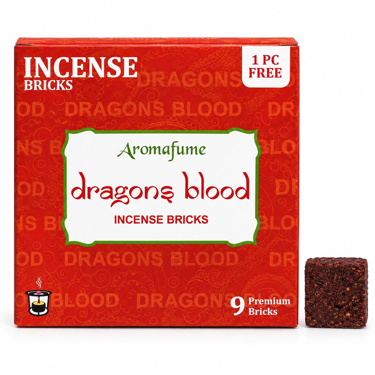 INCENSE BRICKS - DRAGONS BLOOD