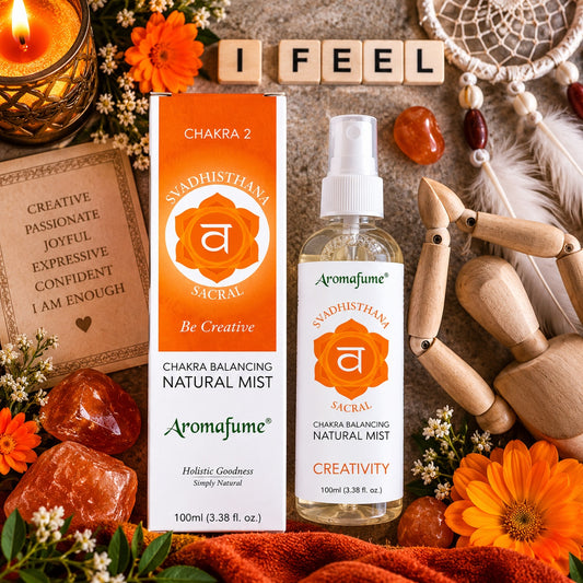 SACRAL CHAKRA NATURAL MIST SPRAY - I FEEL