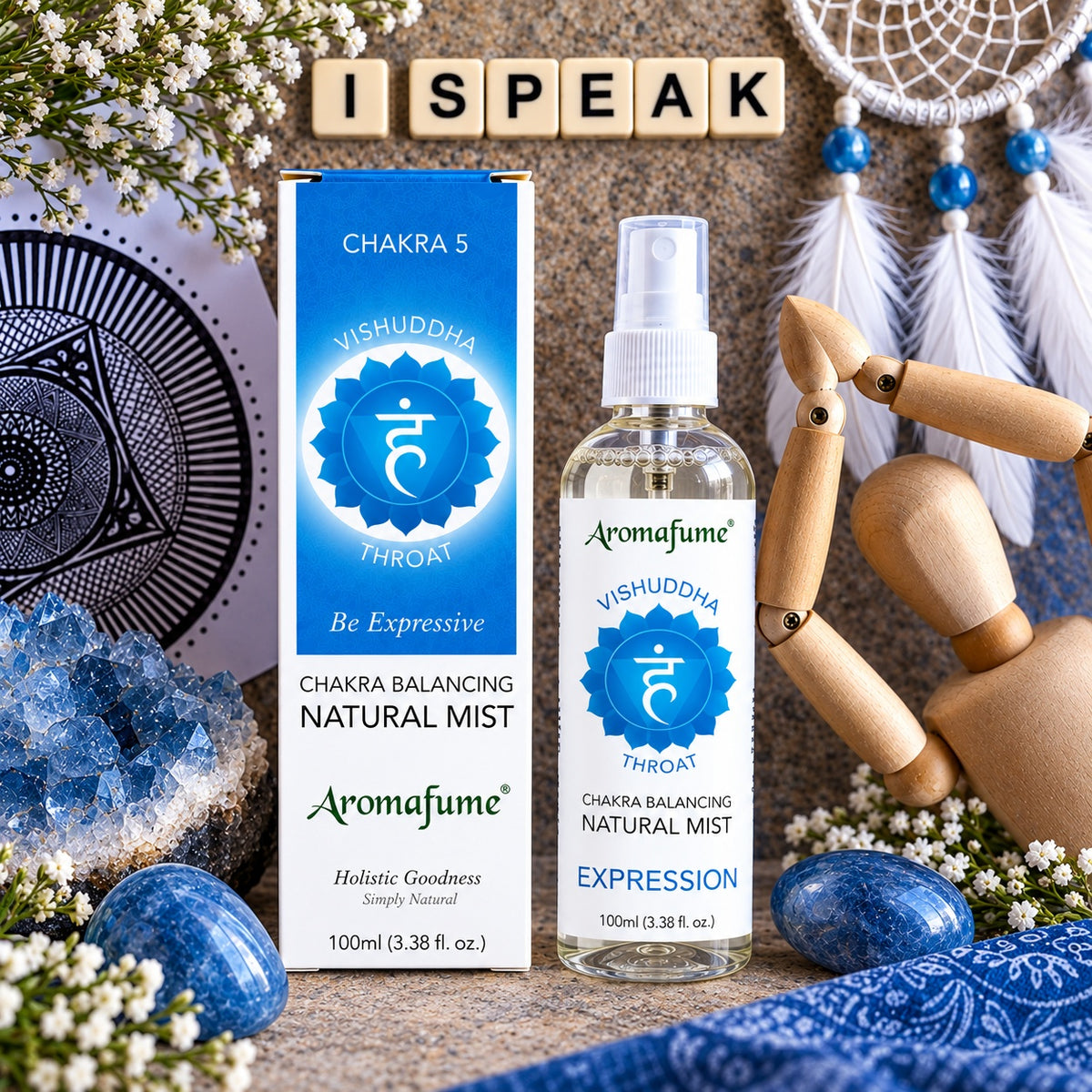 THROAT CHAKRA NATURAL MIST SPRAY - I SPEAK