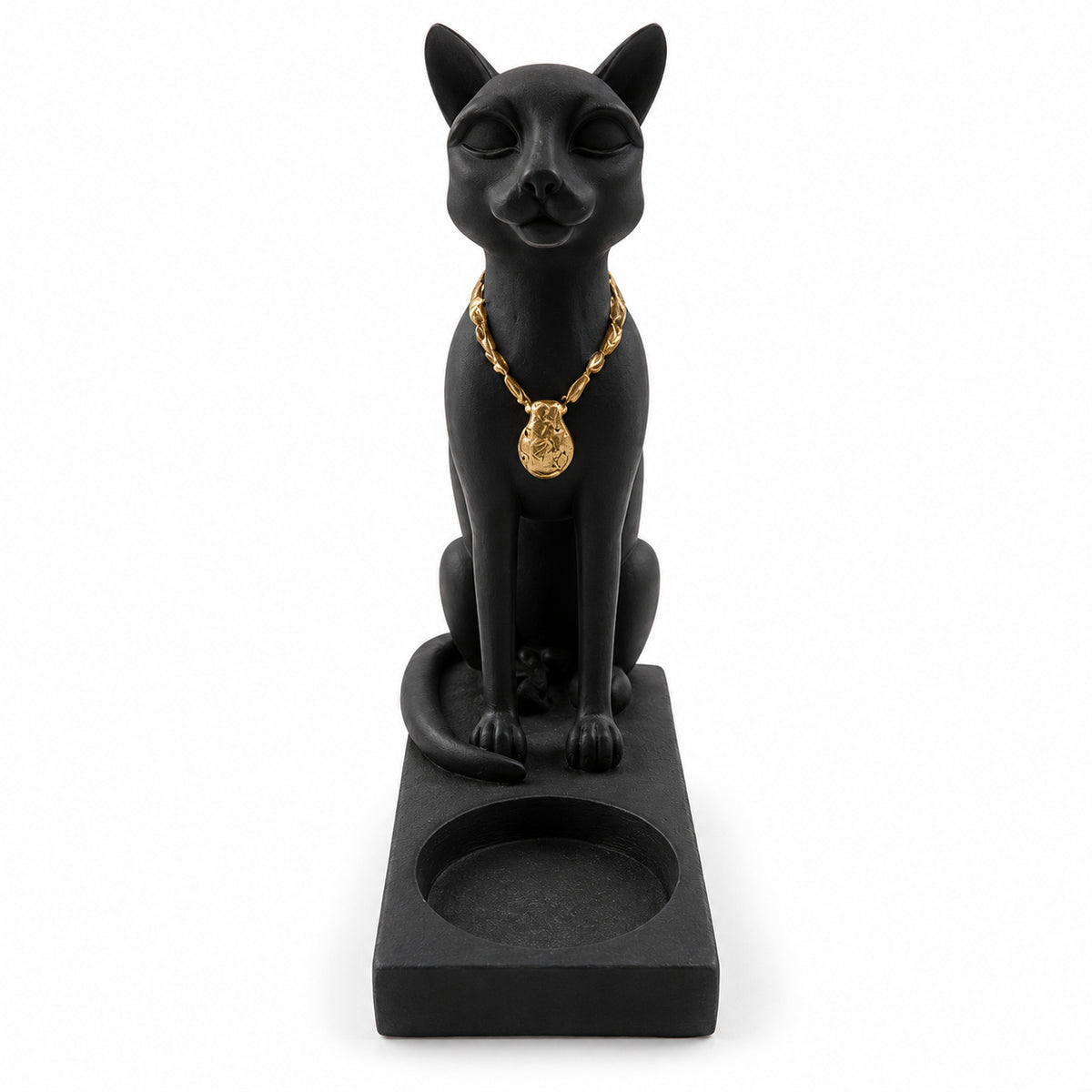 EGYPTIAN BASTET TEALIGHT OR GEMSTONE HOLDER