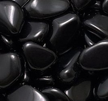 BLACK OBSIDIAN POCKET STONE - PROTECTION & GROUNDING