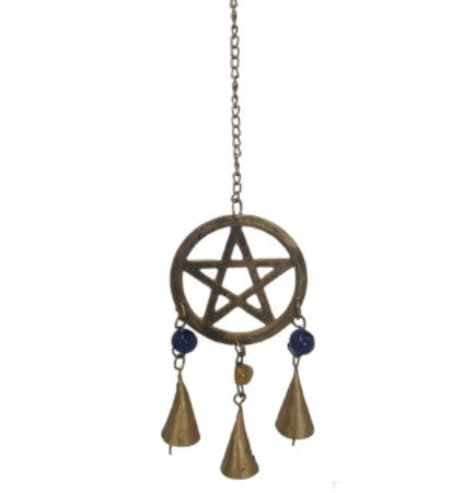 BRASS STAR CHIME WITH BELLS