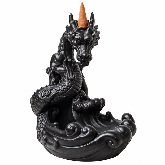 BACKFLOW DRAGON INCENSE CONE BURNER
