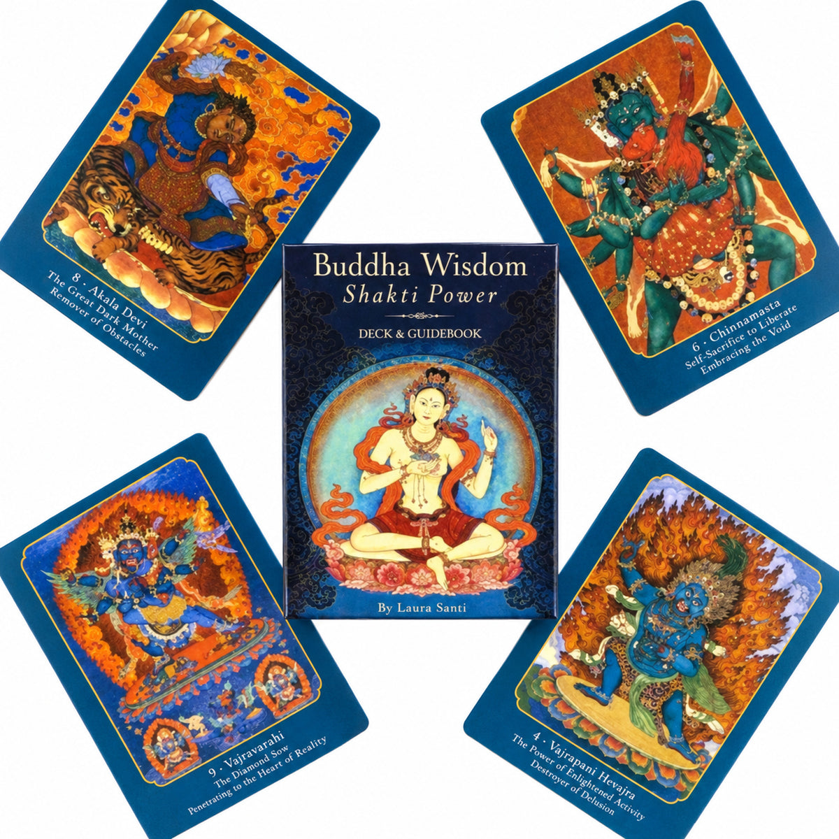 Buddha Wisdom Shakti Power Oracle Cards - Wildlings Crystals South Africa