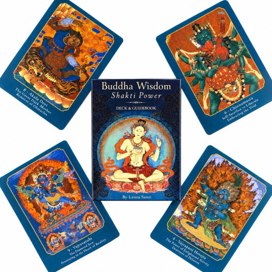 BUDDHA WISDOM SHAKTI POWER ORACLE CARDS - DIVINATION