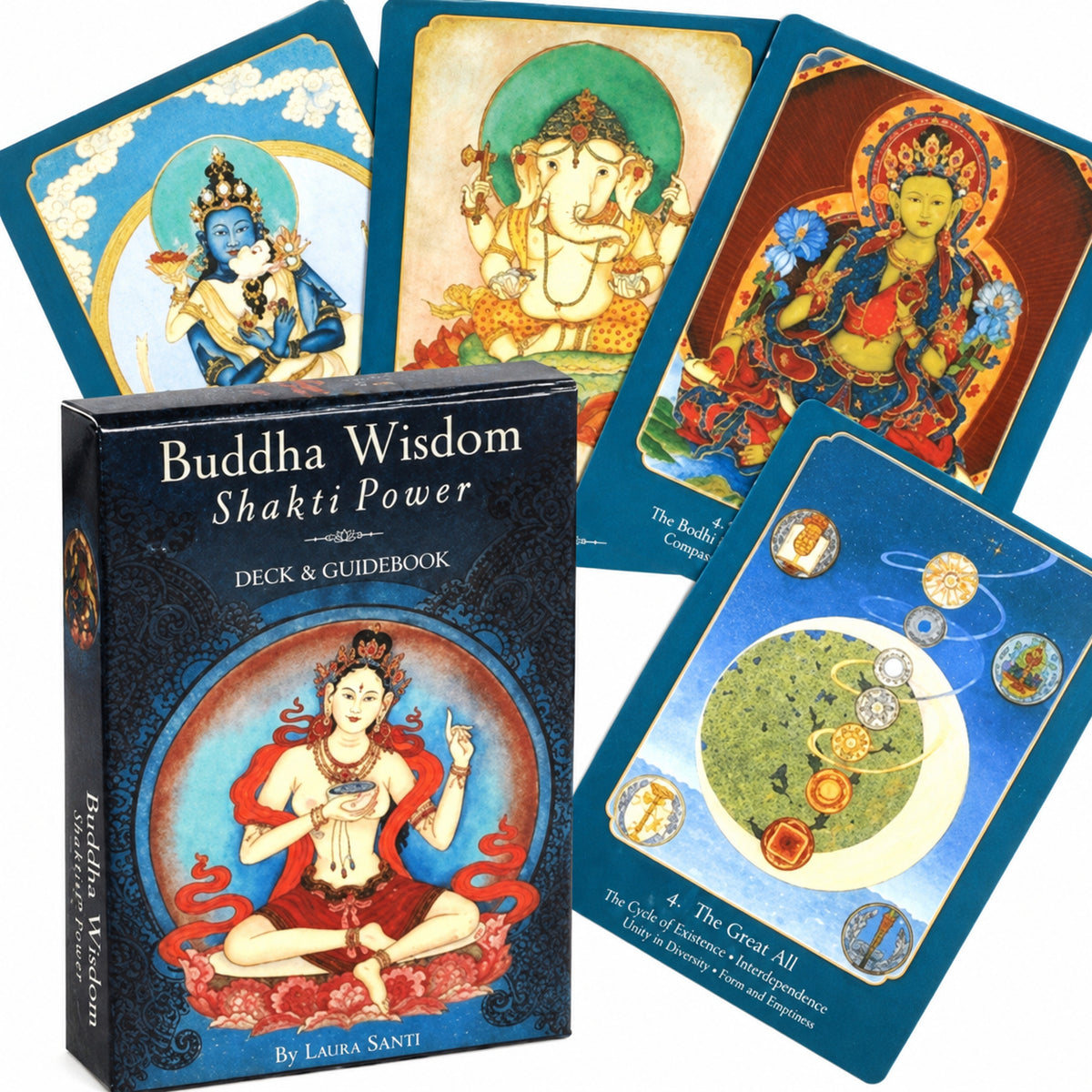 Buddha Wisdom Shakti Power Oracle Cards - Wildlings Crystals South Africa