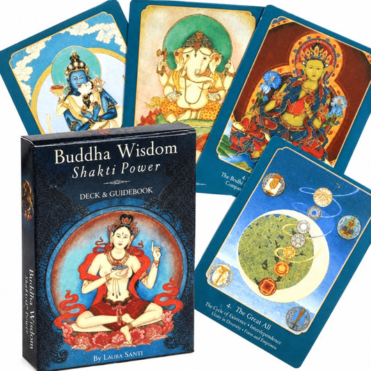BUDDHA WISDOM SHAKTI POWER ORACLE CARDS - DIVINATION