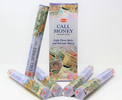 HEM CALL MONEY INCENSE STICKS - WEALTH & ABUNDANCE