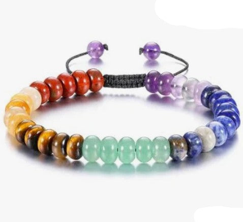 Chakra Balancing Nugget Bracelet - Wildlings Crystals South Africa