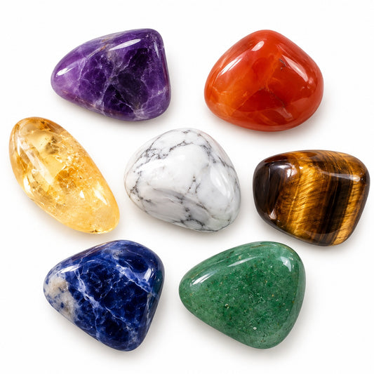 CHAKRA HEALING GEMSTONE SET - CHAKRA BALANCING