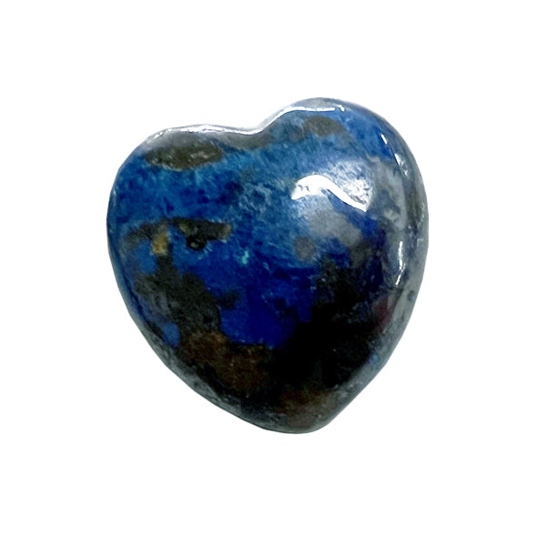 SHATTUCKITE CHRYSOCOLLA HEART - ABUNDANCE & POSITIVITY