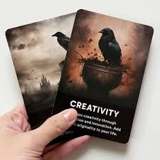 CROWS INSIGHT ORACLE CARDS - DIVINATION