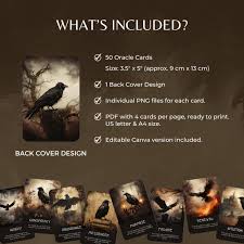 CROWS INSIGHT ORACLE CARDS - DIVINATION