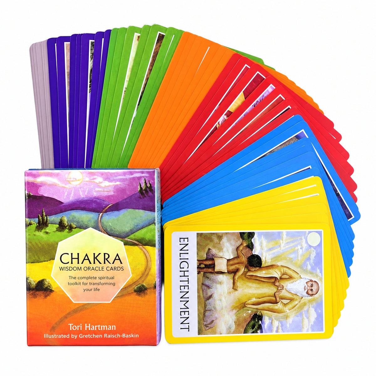 Chakra Wisdom Oracle Cards - Wildlings Crystals South Africa