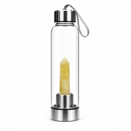 CITRINE WATER BOTTLE - WEALTH & PROSPERITY
