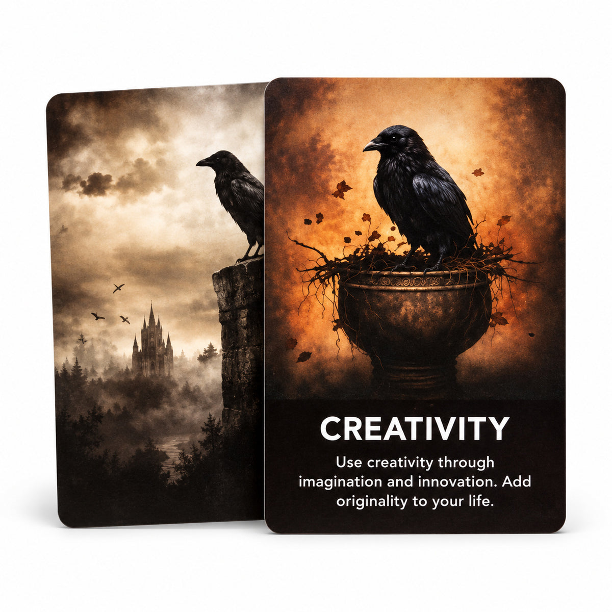CROWS INSIGHT ORACLE CARDS - DIVINATION