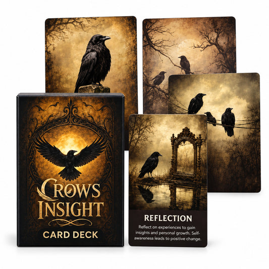 CROWS INSIGHT ORACLE CARDS - DIVINATION