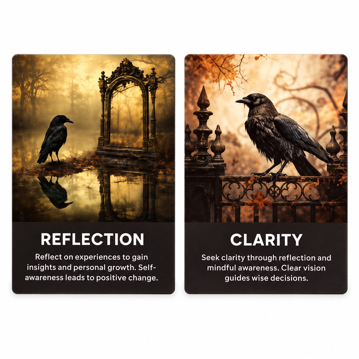 CROWS INSIGHT ORACLE CARDS - DIVINATION