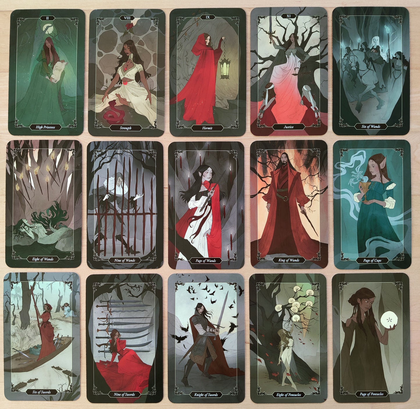 DARK WOOD TAROT - DIVINATION