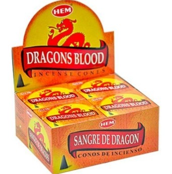 DRAGON'S BLOOD INCENSE CONES - PROTECTION