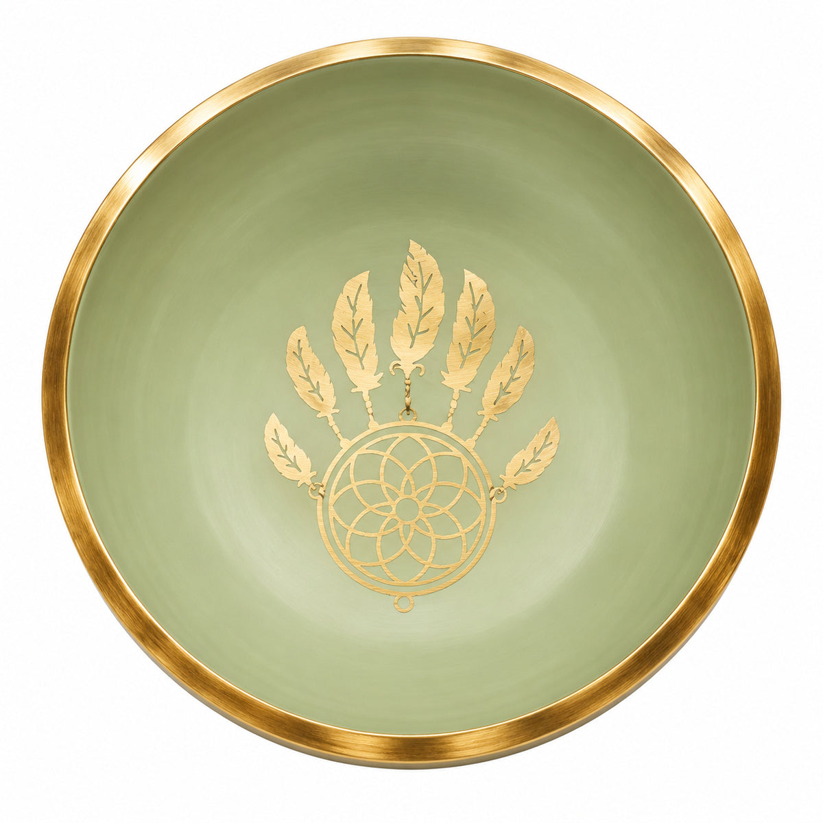 DREAMCATCHER TIBETAN BRASS SINGING BOWL SML