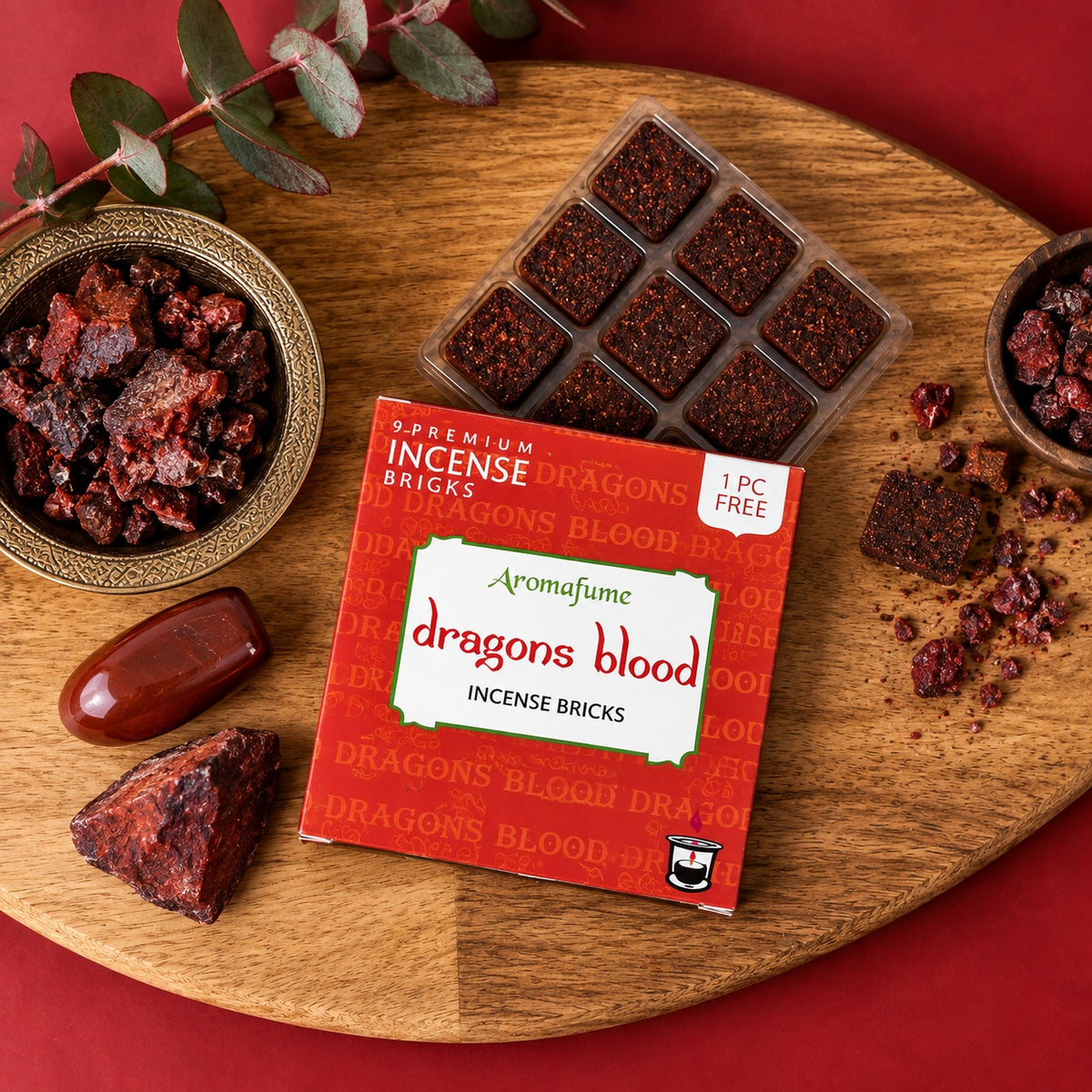INCENSE BRICKS - DRAGONS BLOOD