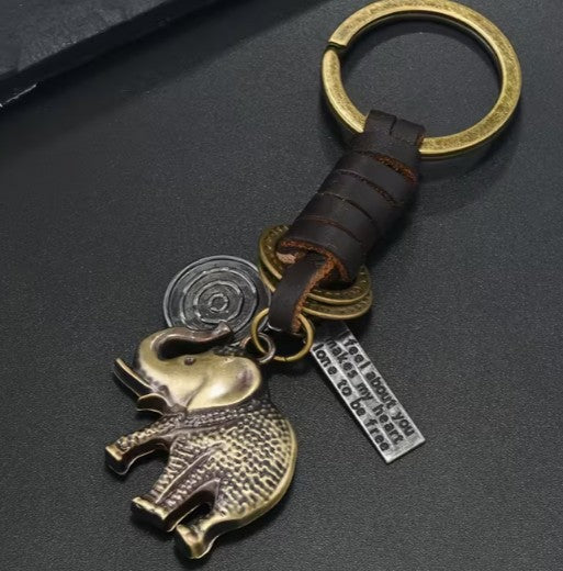 LUCKY ELEPHANT KEYCHAIN