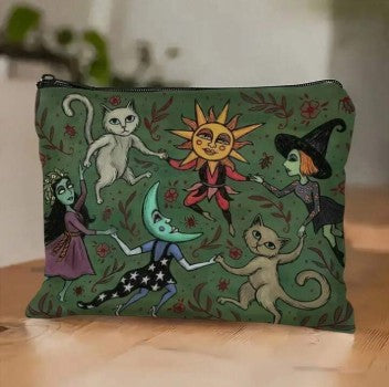 ENCHANTED TAROT & CRYSTAL POUCH