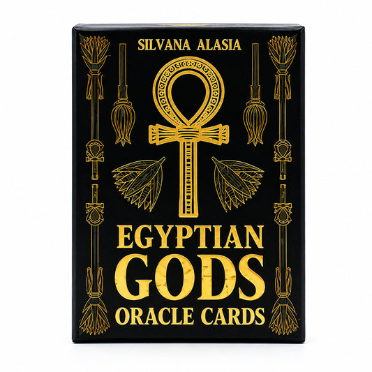 EGYPTIAN GODS ORACLE CARDS POCKET SIZE - DIVINATION