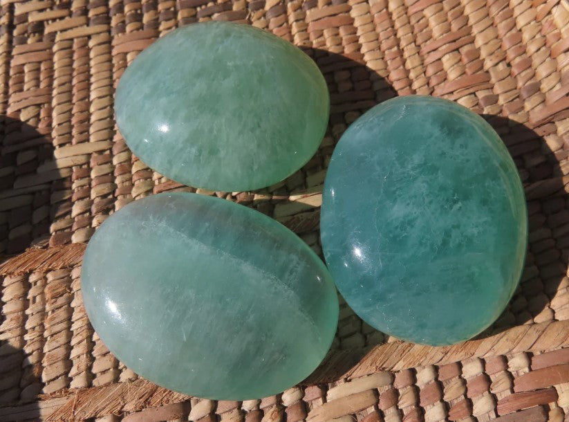 FLUORITE POLISHED GALLETS - CLARITY