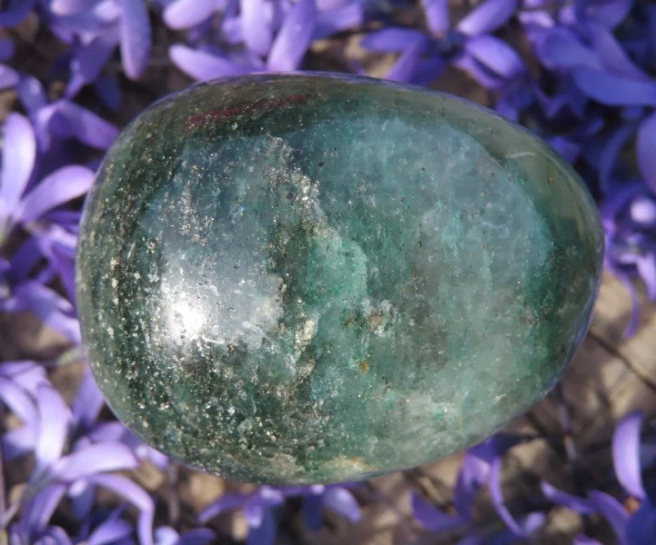 GREEN FUCHSITE QUARTZ GALLETS