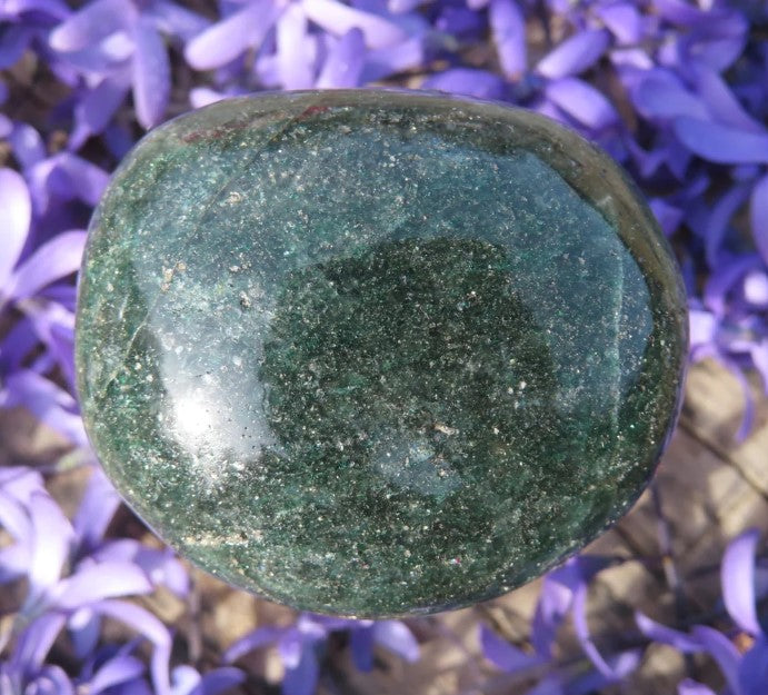 GREEN FUCHSITE QUARTZ GALLETS