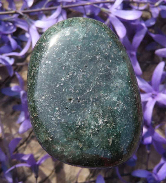 GREEN FUCHSITE QUARTZ GALLETS