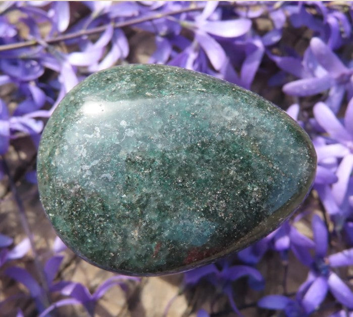 GREEN FUCHSITE QUARTZ GALLETS