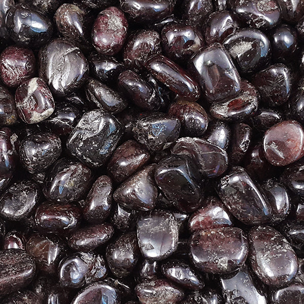 Red Garnet Tumbled Pocket Stone - Wildlings Crystals South Africa