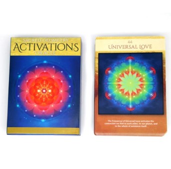 SACRED GEOMETRY ACTIVATIONS ORACLE CARDS