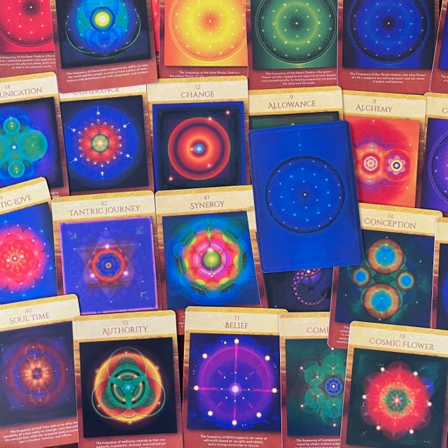 SACRED GEOMETRY ACTIVATIONS ORACLE CARDS