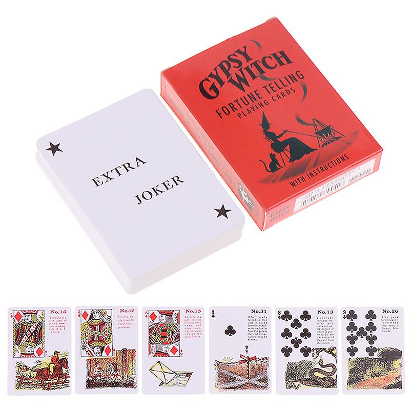 GYPSY WITCH FORTUNE TELLING TAROT CARDS