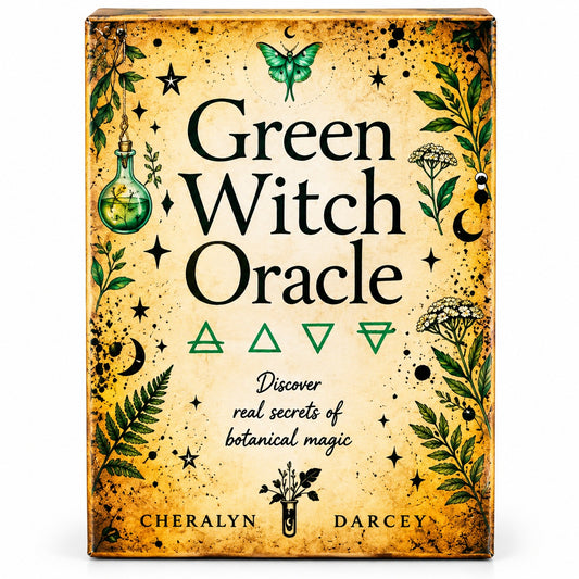 The Green Witch Oracle Cards - Wildlings Crystals South Africa