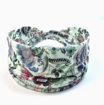 Bohemian Green Floral Headband - Wildlings Crystals South Africa