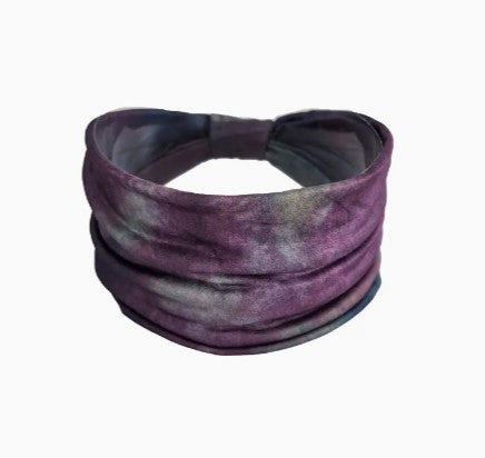 Headband Tie Dye Purple - Wildlings Crystals South Africa