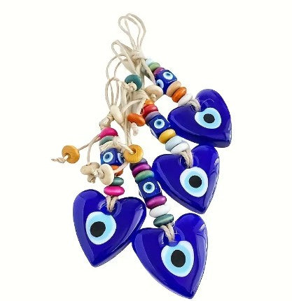 AGAINST EVIL EYE HEART TALISMAN 17 cm