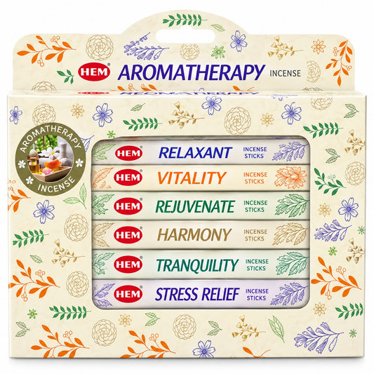 HEM AROMATHERAPY INCENSE STICKS SET