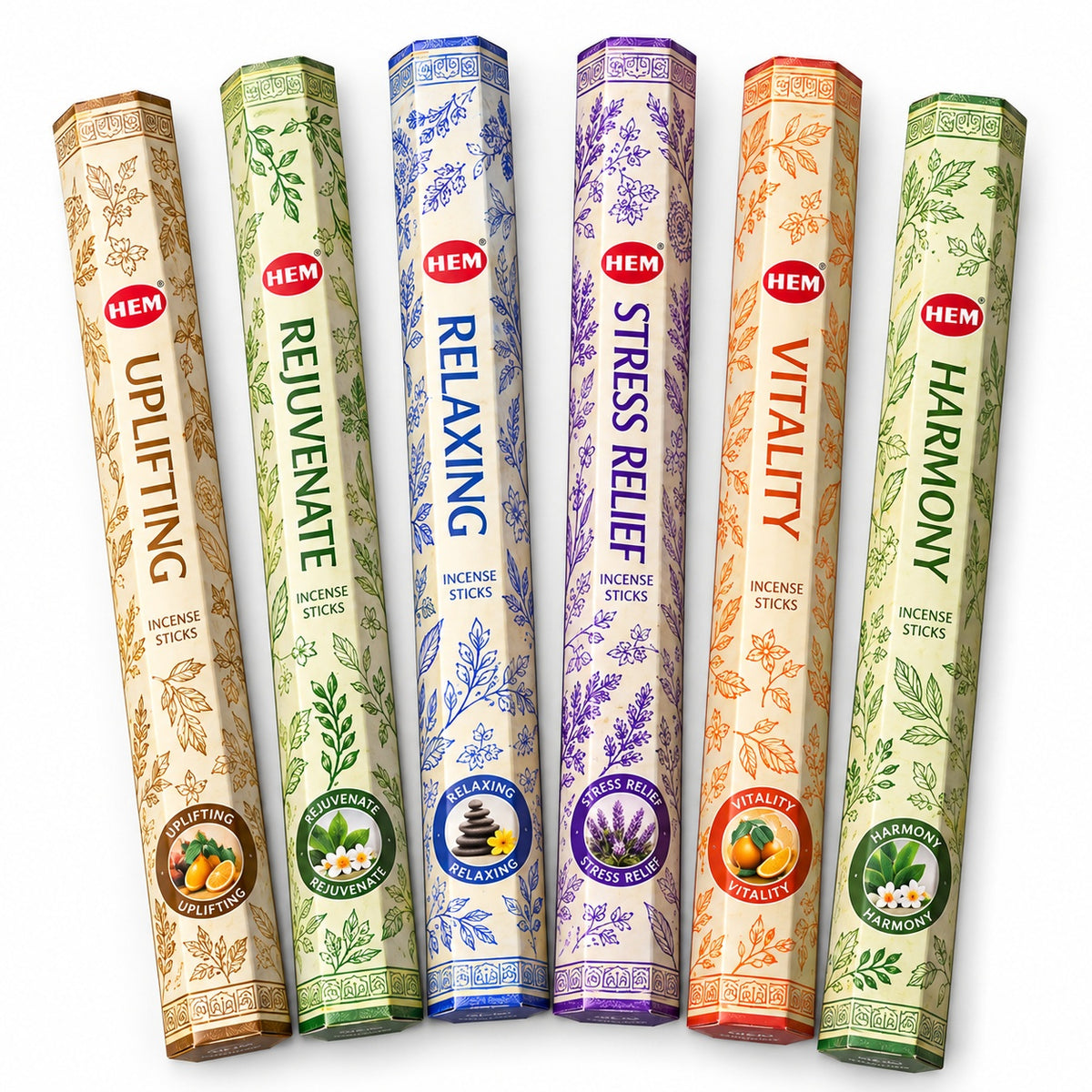 HEM AROMATHERAPY INCENSE STICKS SET