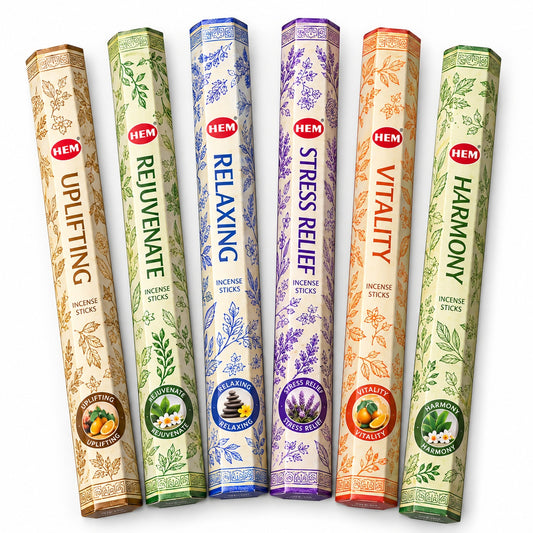 HEM AROMATHERAPY INCENSE STICKS SET